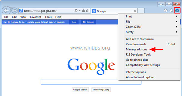 Instructions to remove MyStartSearch on all browsers Picture 21