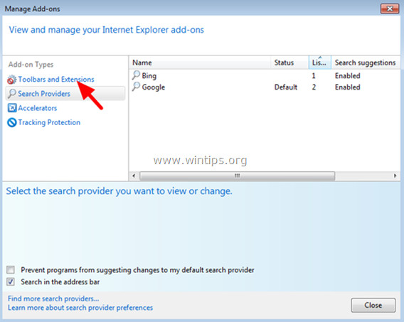 Instructions to remove MyStartSearch on all browsers Picture 24