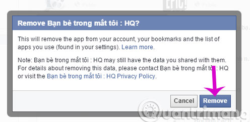Instructions to remove unnecessary applications on Facebook Picture 3