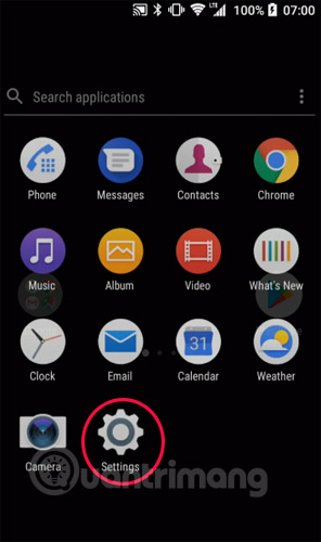Instructions to reset Android phone to restore factory settings Picture 1