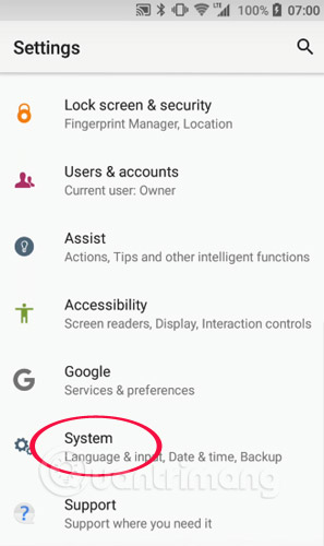 Instructions to reset Android phone to restore factory settings Picture 2