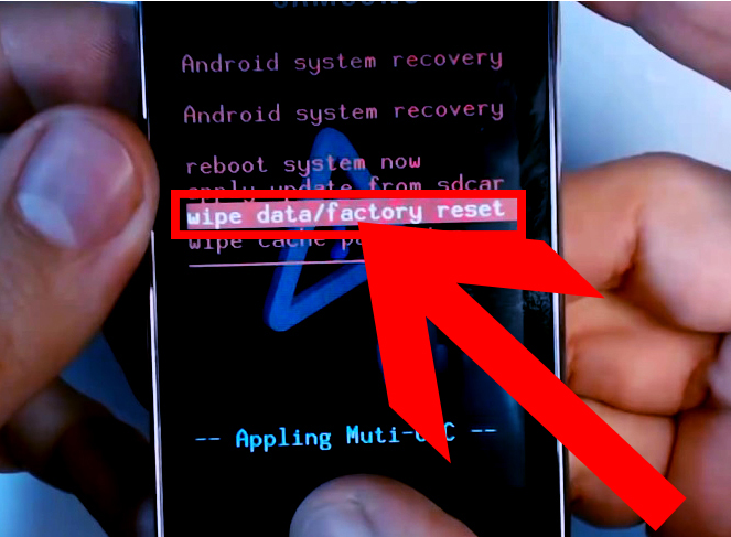 Instructions To Reset Android Phone To Restore Factory Settings