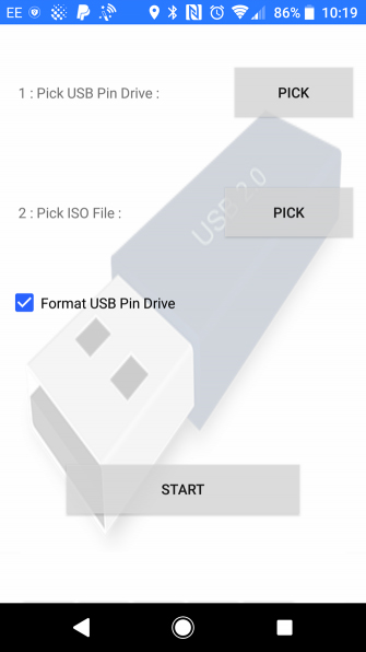 Instructions to restore your computer using an Android device Picture 1