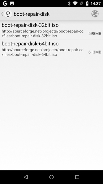 Instructions to restore your computer using an Android device Picture 5
