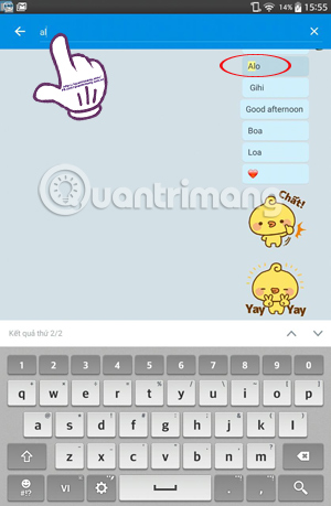 Instructions to review old messages on Zalo Picture 4