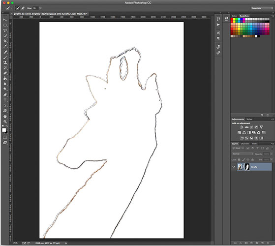 Instructions to separate photos from the background in Photoshop Picture 7