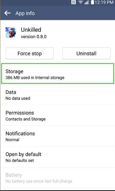 Instructions to transfer applications from memory to SD memory card on Android device Picture 3