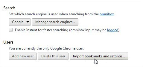 Instructions to transfer Bookmarks from Firefox to Chrome Picture 9