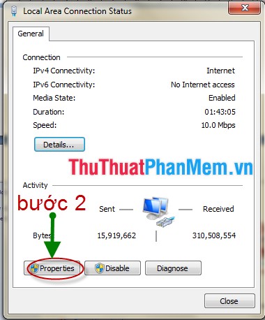 Instructions to troubleshoot network outages and Internet connection Picture 4