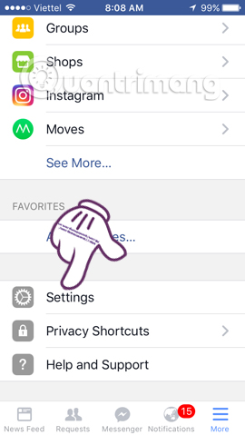Instructions to turn off AutoPlay Video feature on Facebook Picture 3