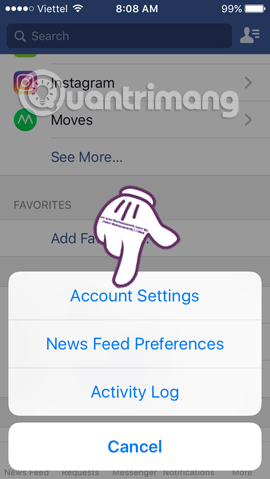 Instructions to turn off AutoPlay Video feature on Facebook Picture 4