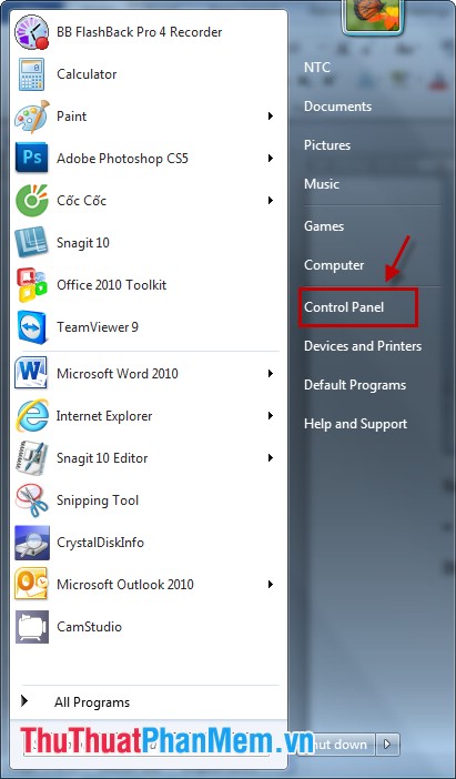 Instructions to turn off Autoplay when plugging in USB, hard drive Picture 5