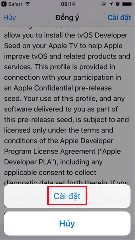 Instructions to turn off iOS update notifications Picture 5