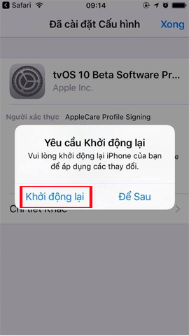 Instructions to turn off iOS update notifications Picture 6