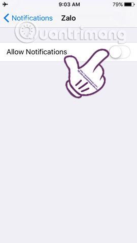 Instructions to turn off notifications on Zalo effectively Picture 5