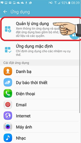Instructions to turn off screen overlay on Android 6.0 Marshmallow Picture 2
