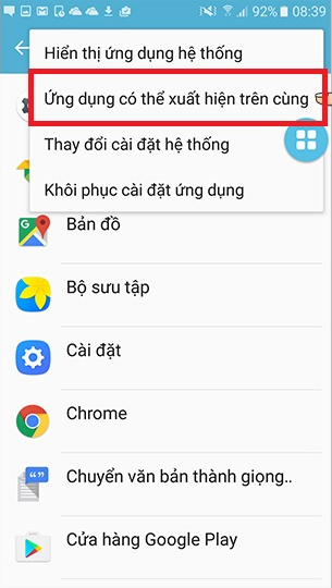 Instructions to turn off screen overlay on Android 6.0 Marshmallow Picture 3