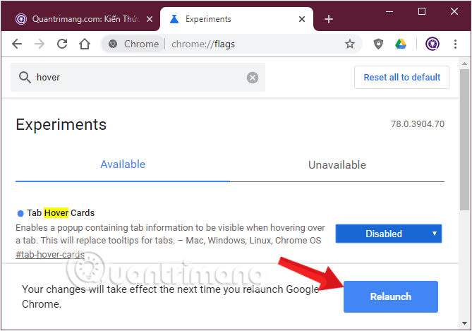 disable tabs in chrome