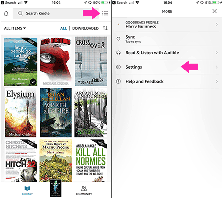 Instructions to turn off the Popular Highlights feature on Kindle Picture 6