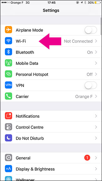 Instructions To Turn Off Wifi Notifications On Iphone