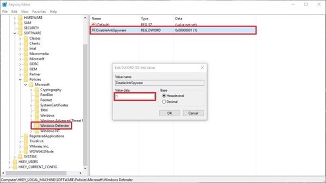 Instructions to turn off Windows Defender completely on Windows 10 Picture 2