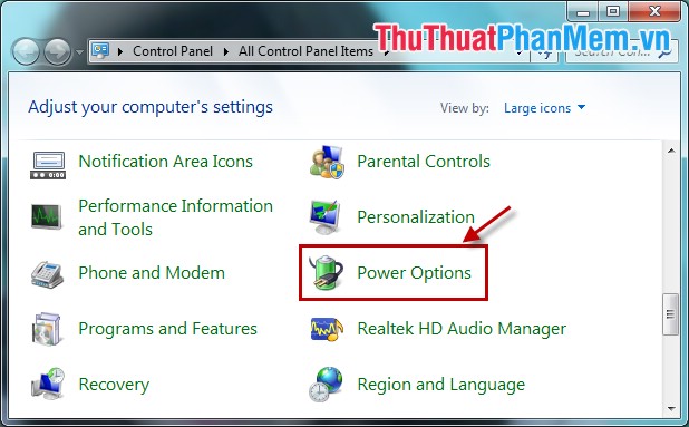 Instructions to turn on, activate Hibernate mode Picture 5