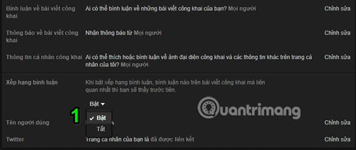 Instructions to turn on 'Rating comments' for posts on Facebook Picture 8