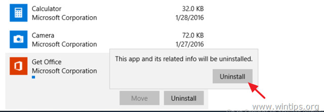 Instructions to uninstall the Modern application on Windows 10 / 8.1 / 8 Picture 7