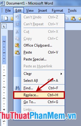 Instructions To Use The Replace Feature To Reverse Position Words In Word