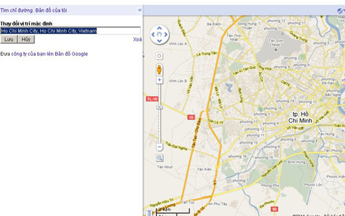 Interesting features included with Google Map Picture 3