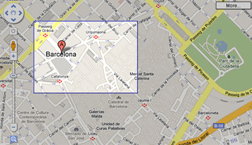 Interesting features included with Google Map Picture 4