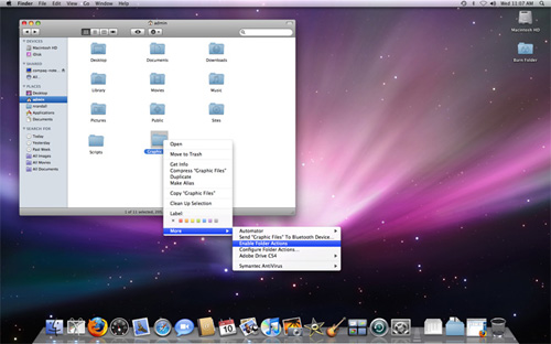 Introducing Folder Action in Mac OS X Picture 2