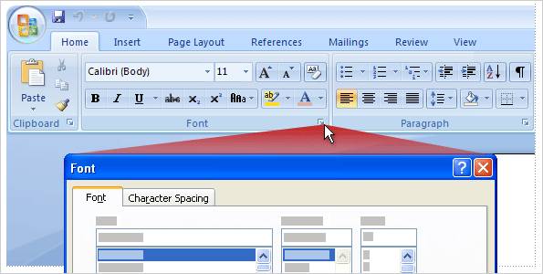 Introducing New Interface of Microsft Word 2007 Picture 3