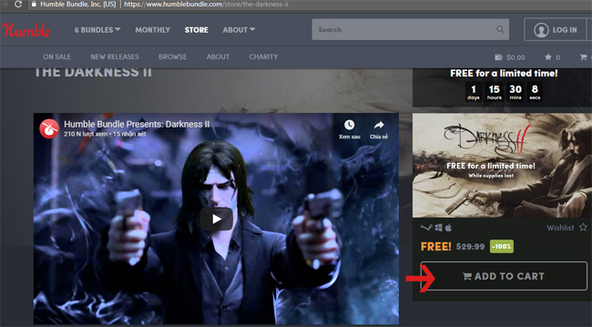 Invitation to receive extreme FPS games or The Darkness II for $ 29.99, is free Picture 2