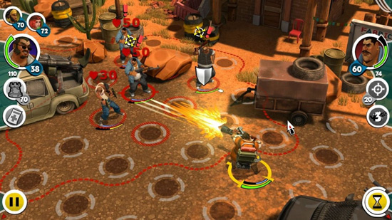 Invite AntiSquad, an attractive turn-based strategy game that is free Picture 3