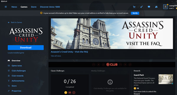 Invite Assassin's Creed: Unity, AAA blockbuster game to be free on Uplay Picture 7