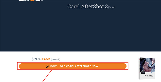 Invite download Corel AfterShot 3, photo editing software worth 39.99 USD, is free for life Picture 2