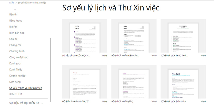 Invite download Profile template Curriculum vitae, job application, ... extremely professional from Microsoft Picture 1