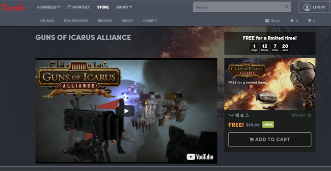 Invite Guns of Icarus Alliance, team-based air combat game costs 15 USD, is free Picture 3