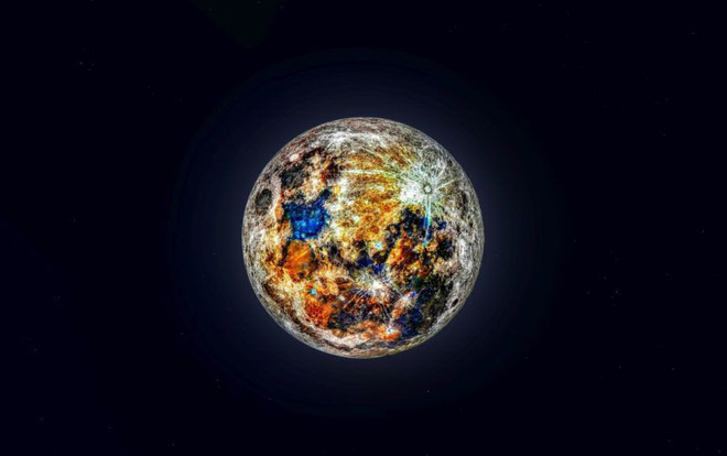 Invite to admire the full moon photos taken from 150,000 pictures together Picture 1