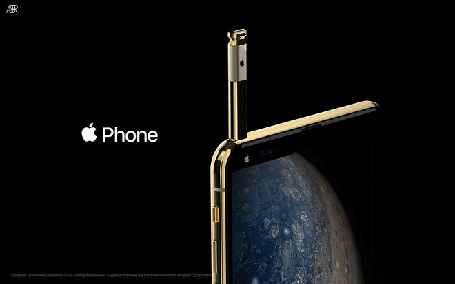 Invite to admire the iPhone 2019 concept with a new name and impressive accessories Picture 10