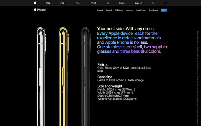 Invite to admire the iPhone 2019 concept with a new name and impressive accessories Picture 3