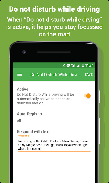 Invite to download Magic SMS Pro, the app automatically responds to messages and calls for VND 44,000, which are free Picture 2