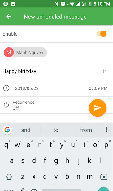 Invite to download Magic SMS Pro, the app automatically responds to messages and calls for VND 44,000, which are free Picture 6
