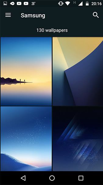 Invite to download Wallp Stock Wallpapers, the default background image download application on many smartphones Picture 6