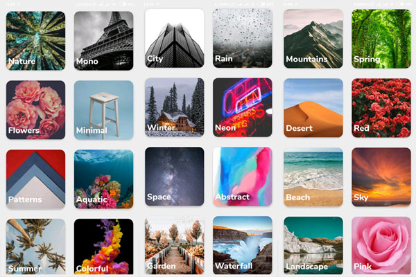 Invite to download WallPix, application download wallpaper worth 162,000 VND, being free Picture 2