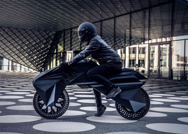 Invite to see NERA - the world's first 100% 3D electric motorcycle, 'fainting substance' Picture 1