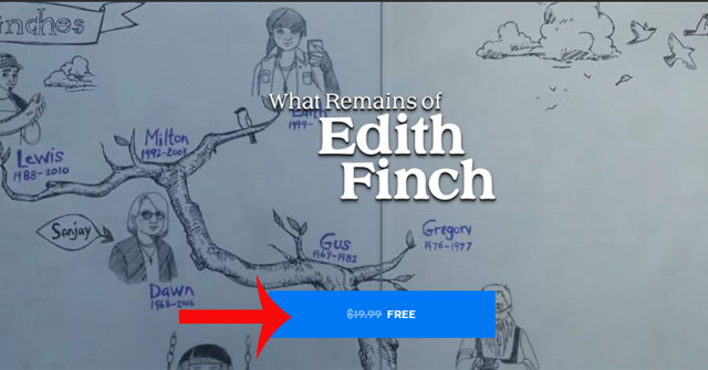 Invite What Remains of Edith Finch, a super cool horror game for $ 19.99, is free Picture 2