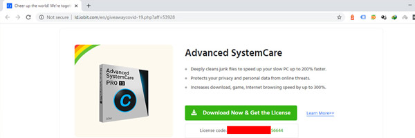 IObit offers 50,000 PRO license codes, using all of its software Picture 2