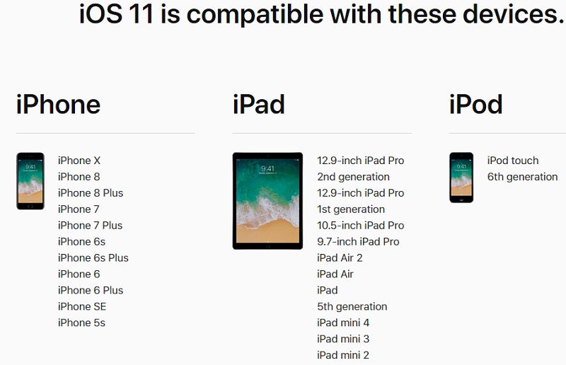 IOS 11 upgrade you need to know the following issues Picture 2